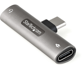 usb c audio + charge adapter 3.5mm headset jack + pd chargi ng