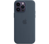iphone 14 pro max si case stormblue