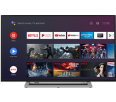 tv toshiba 55ua3a63dg 55  uhd smart androidtv wifi usb hdmi google assista chom
