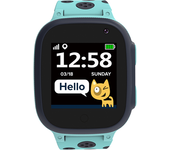 canyon reloj inteligente «sandy»  1,22   2g (posición gps+lbs+wifi- ip67-podómetro-400mah-azul) cne-kw34bl