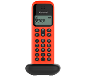alcatel telefono dec d285 rojo negro atl1421415
