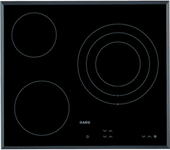 vitroceramica independiente aeg hk623020fb 3 zonas coccion ancho 60 cm