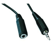 cable audio gembird conector 3,5mm prolongado rmacho hembra 5m