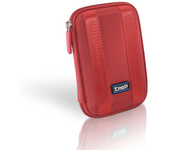 tooq funda resistente disco duro  de 2,5 rojo