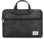funda e-vitta para portatiles hasta 13.3p interior terciopelo asas de mano cinta trolley correa de hombro negro evls000056