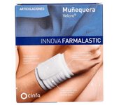 Farmalastic Innova Muñequera Velcro Talla Pequeña/mediana Blanca 1 Ud