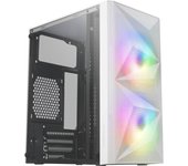 Mars Gaming MC-ME Minitorre FRGB Cristal Templado USB 3.0 Blanca