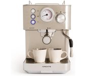 Create Thera Classic Cafetera Express Vaporizador 20 Bares Inox