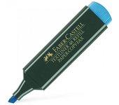 Faber Castell Textliner 48 Caja de 10 Marcadores Fluorescentes Azul