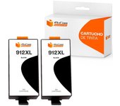 Pccom Essential HP 912XL Cartucho Tinta Compatible Negro Pack 2