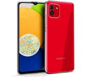 Cool Funda de Silicona Transparente para Samsung A035 Galaxy A03