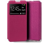 Cool Funda Flip Cover Liso Rosa para Samsung A326 Galaxy A32 5G