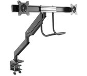 StarTech Brazo de Soporte de Escritorio 2 Monitores Grommet Mordaza