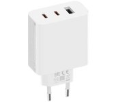 Xiaomi 2C1A Gan Cargador de Pared 67W 3.25A 1xUSB 2xUSB-C Blanco