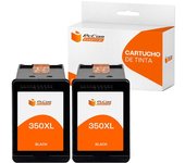 Pccom Essential Hp 350xl Cartucho Tinta Compatible Negro Pack 2