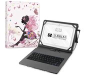 Subblim Keytab Funda Universal con Teclado Hada para Tablet 11.1"