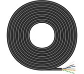 Aisens A135-0675 Bobina de Cable RJ45 UTP AWG23 Cat.6 100m Negro