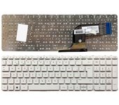 Teclado En Color Blanco Para Portátil Hp Pavilion 17-f Sin Marco