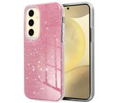 Cool Carcasa Glitter Rosa para Samsung Galaxy S24 Plus / S25 Plus