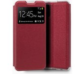 Cool Funda Flip Cover Liso Rojo para Samsung Galaxy A51 5G A516