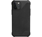 UAG Metropolis LT LTHR ARMR BLACK Funda Negra para iPhone 12/12 Pro