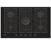 Placa Gas HAIER HAVG75S2B 5f 75cm Negro