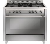 Cocina Gas VITROKITCHEN MX96IB Butano Inox 90 cm