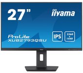 Monitor iiyama 27″ WQHD 100Hz IPS AdaptiveSync Altura Ajustable Altavoces USB HDMI DP