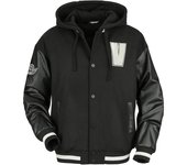 Chaqueta Universitaria de Volbeat - EMP Signature Collection - M XXL - para Hombre - negro/gris