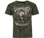 Camiseta de Five Finger Death Punch - No Regrets - S 4XL - para Hombre - gris/marrón