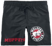 Bañador de The Muppets - Waldorf & Statler - Old School - S M - para Hombre - Negro