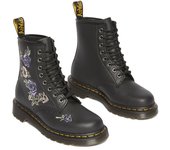 Botas de Dr. Martens - 1460 Vonda Black Genix Nappa - EU36 EU40 - para Mujer - Negro