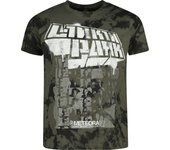 Camiseta de Linkin Park - Spray Collage - S XXL - para Hombre - Verde