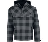Cortavientos de Brandit - Windbreaker Classic - S XXL - para Hombre - negro/gris