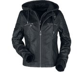 Chaqueta imitación cuero Rockabilly de Black Premium by EMP - Road Tripping - XS 4XL - para Mujer - Negro