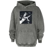 Sudadera con capucha de EMP Special Collection - EMP Special Collection X Urban Classics Washed Hoody L - para Mujer - Gris