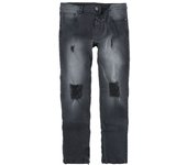 Tejanos de EMP Special Collection - EMP Special Collection X Urban Classics unisex distressed - W30L32 W34L32 - para Mujer - Negro