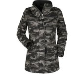 Chaqueta de Invierno de Black Premium by EMP - Casaca mujer - S L - para Mujer - Camuflaje oscuro