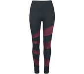 Leggins de Black Premium by EMP - Built For Comfort - XS 5XL - para Mujer - negro/rojo