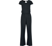Mono de Urban Classics - Ladies Rib Wid Leg Jumpsuit - XS XL - para Mujer - Negro