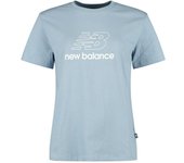 Camiseta de New Balance - NB Sport Jersey Graphic Standard - S - para Mujer - Gris
