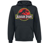 Sudadera con capucha de Jurassic Park - Distressed Logo - S 5XL - para Hombre - Negro