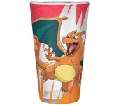 Vaso de vidrio gaming de Pokémon - Charizard - para transparente