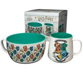Pack Fan de Harry Potter - Hogwarts Houses - Stand Together - Set Desayuno - para multicolor