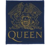 Parche de Queen - Crest - para negro/amarillo