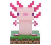 Lámpara de mesa gaming de Minecraft - Axolotl Icon Light - para multicolor