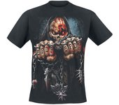 Camiseta de Five Finger Death Punch - Game Over - M 4XL - para Hombre - Negro