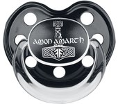 Chupete Bebé de Amon Amarth - Metal Kids - Thors Hammer - para Negro