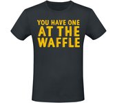 Camiseta Fun de Sprüche - You Have One At The Waffle - M 3XL - para Hombre - Negro