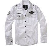 Manga Larga de Brandit - Luis - S XL - para Hombre - Blanco